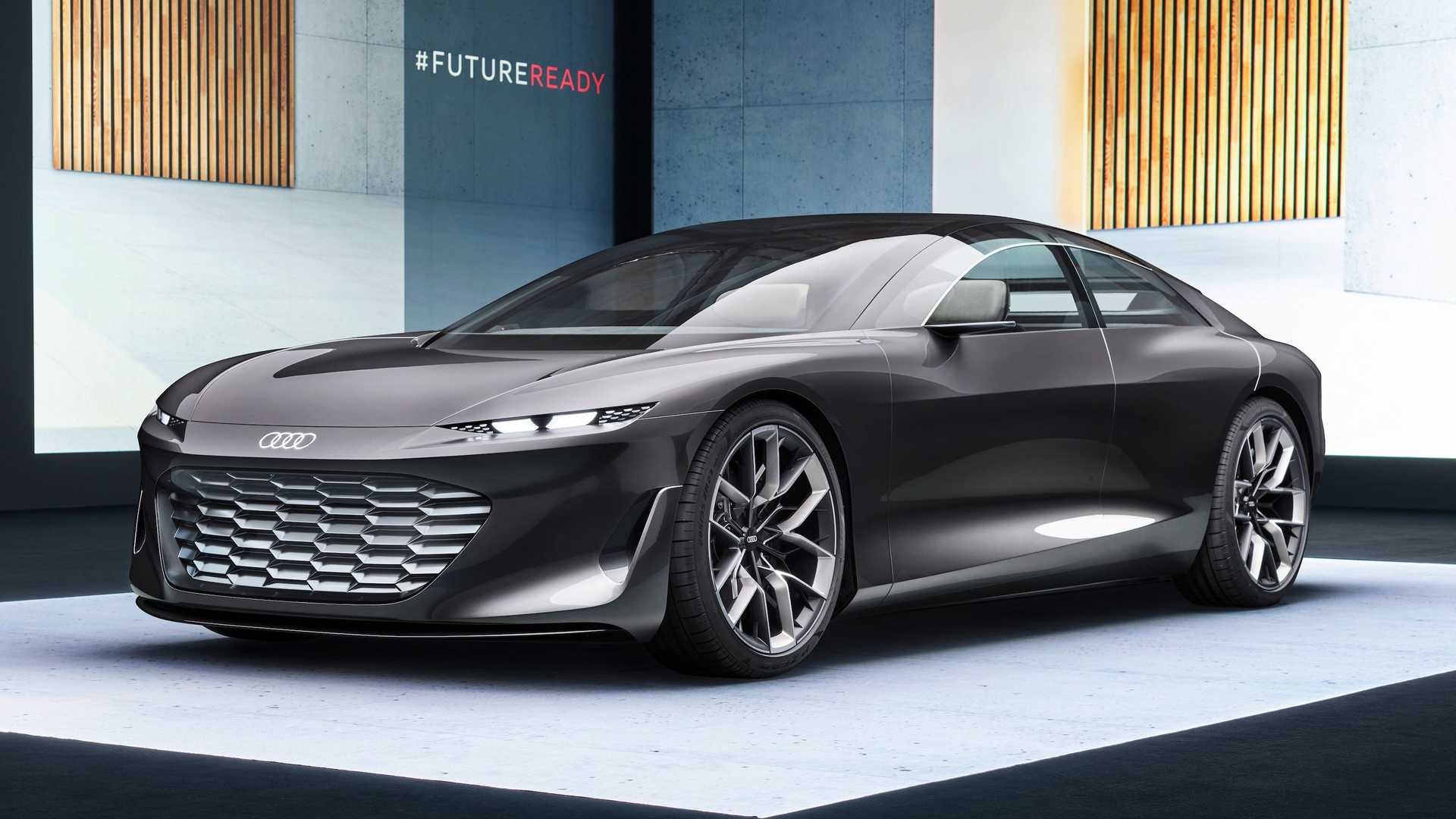 Audi Grandsphere Concept dinh nghia lai sedan sieu sang chay dien hinh anh