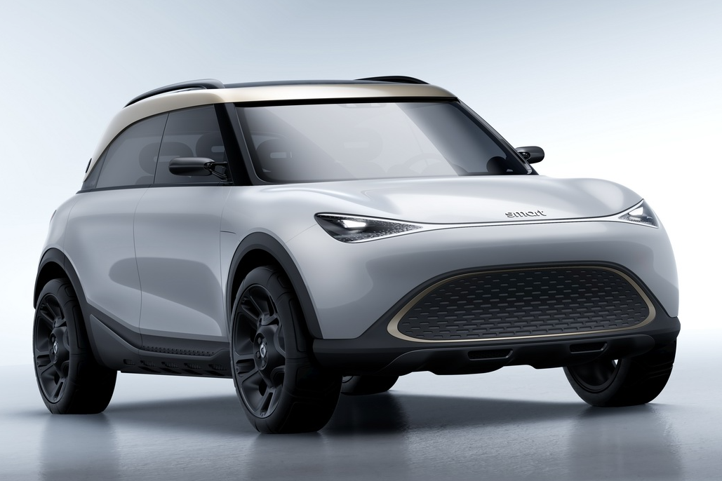 Smart ra mat concept xe dien hoan toan moi hinh anh