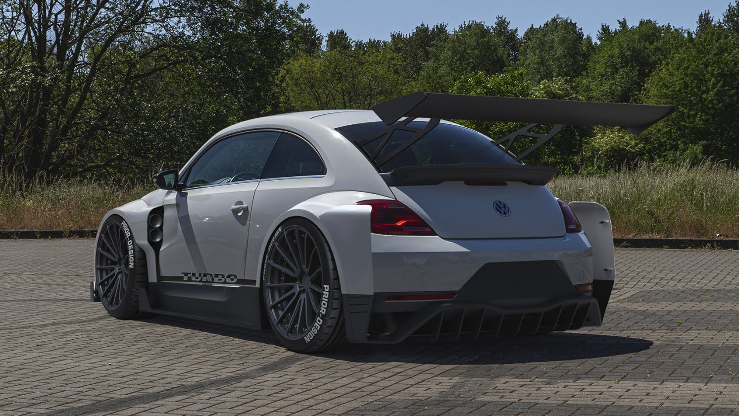 Volkswagen Beetle độ thân rộng ảnh 6 Volkswagen Beetle do than rong anh 6