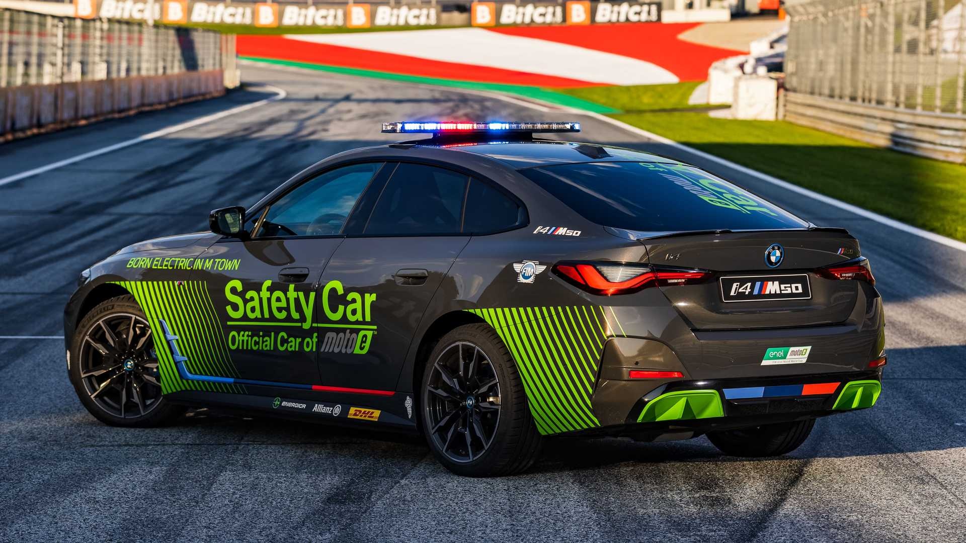 sieu xe,  xe an toan,  safety car,  cong thuc 1,  f1,  dua xe,  porsche,  mercedes,  amg,  bmw,  gt black series,  porsche 911,  taycan,  bmw i4,  i4 m50 anh 25