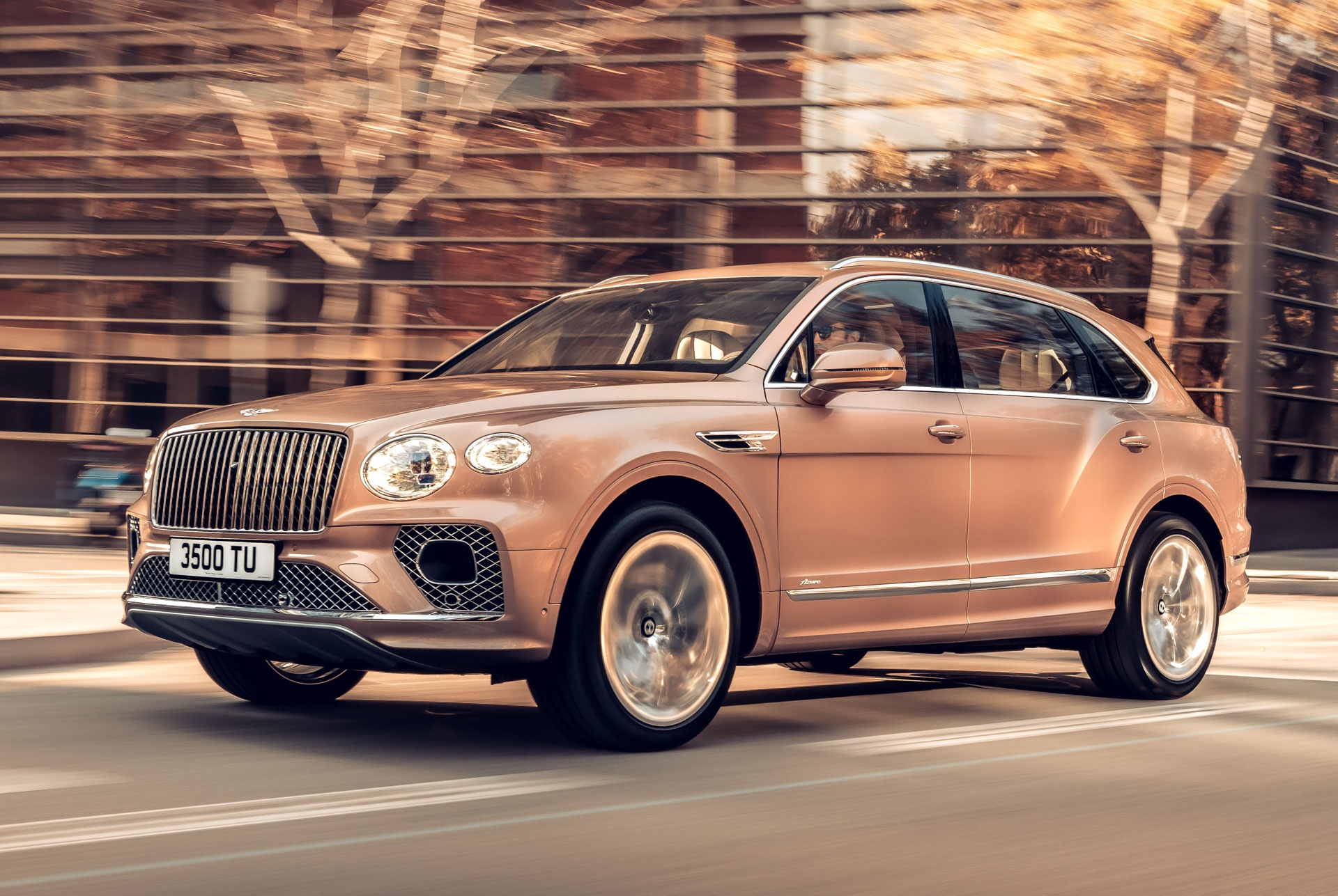 Bentley Bentayga ban keo dai truc co so duoc ra mat hinh anh
