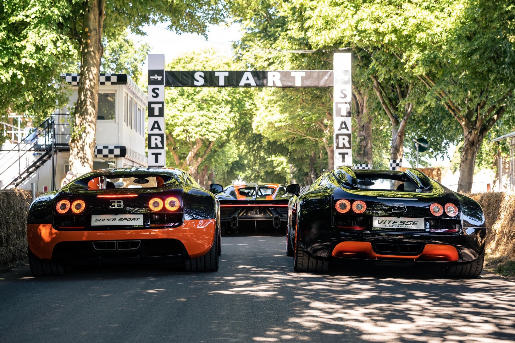bugatti,  Goodwood Festival of Speed,  chiron,  veyron,  Veyron 16.4 Super Sport World Record Edition,  Veyron 16.4 Grand Sport Vitesse World Record Edition va Chiron Super Sport 300+,  sieu xe anh 14