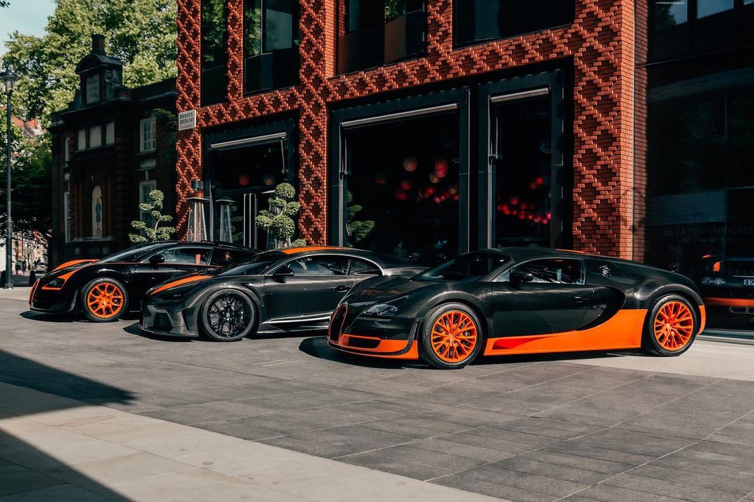bugatti,  Goodwood Festival of Speed,  chiron,  veyron,  Veyron 16.4 Super Sport World Record Edition,  Veyron 16.4 Grand Sport Vitesse World Record Edition va Chiron Super Sport 300+,  sieu xe anh 4