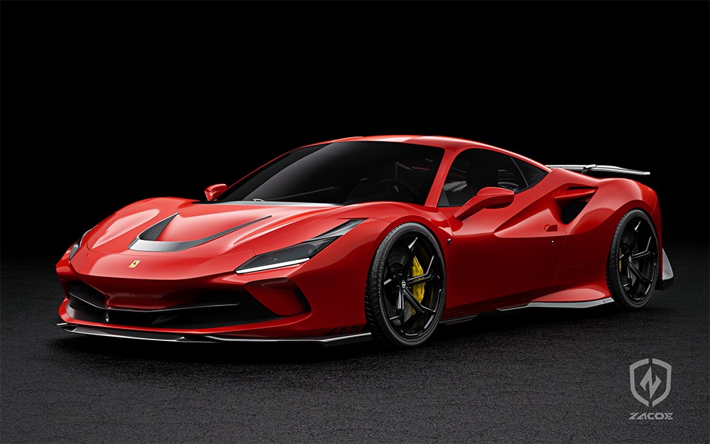 Ferrari F8 Tributo ham ho voi goi do mang cam hung tu chien dau co hinh anh