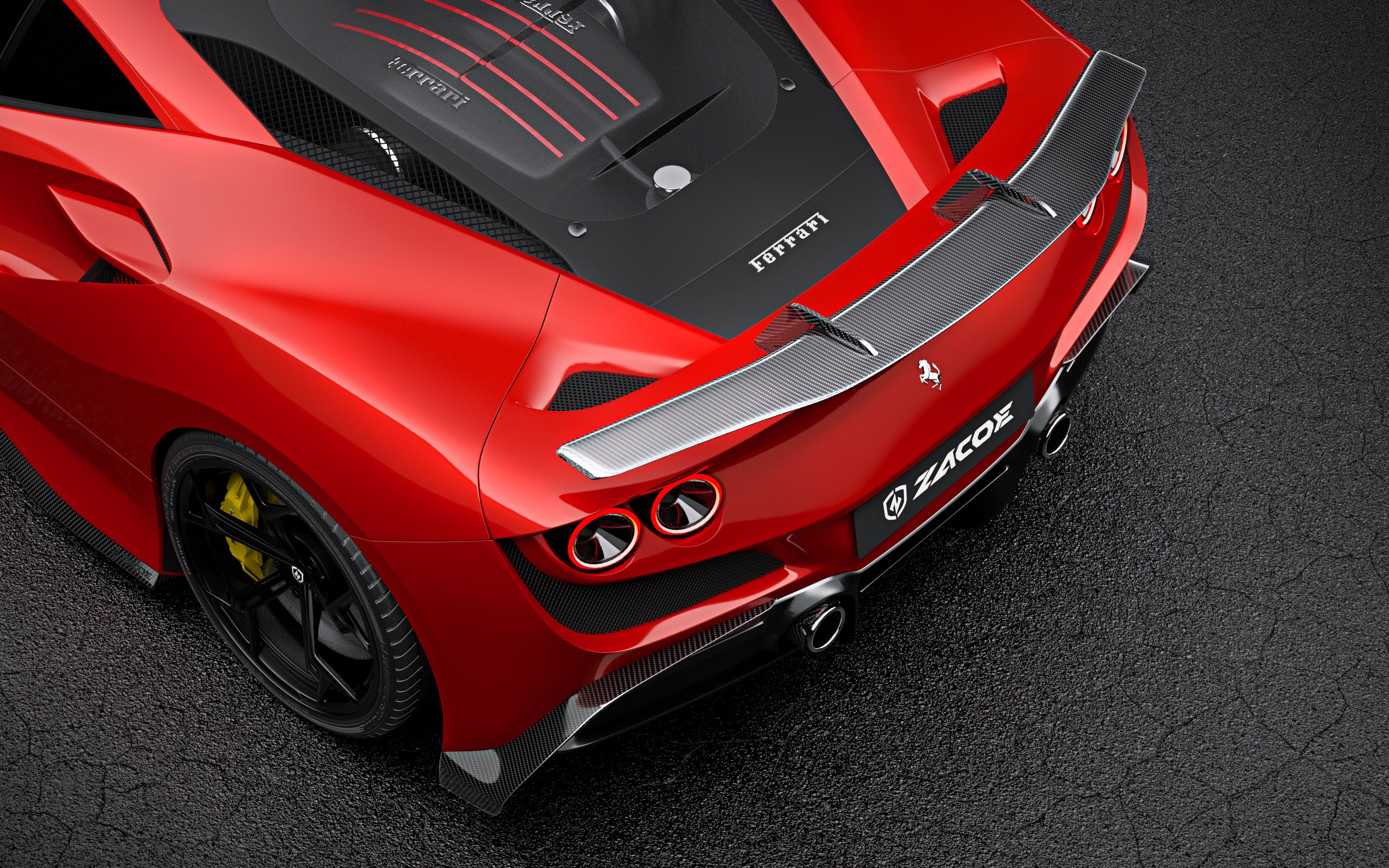 zacoe,  ferrari,  f8 tributo,  f8 spider,  488 gtb,  sieu xe,  xe do anh 8