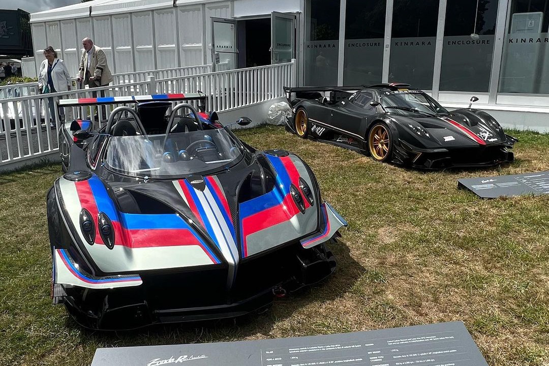 pagani,  huayra,  zonda,  zonda r,  barchetta,  zonda revo barchetta,  Huayra Codalunga,  Goodwood Festival of Speed,  sieu xe anh 2