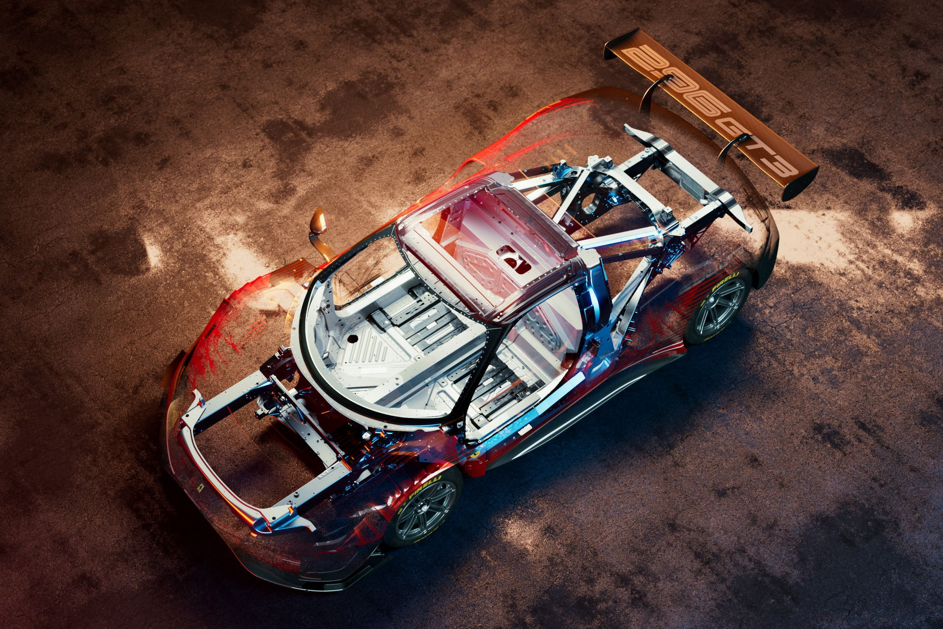 ferrari,  296 gtb,  296,  296 gt3,  296 gts,  xe dua,  sieu xe,  gt3,  gt4 anh 4