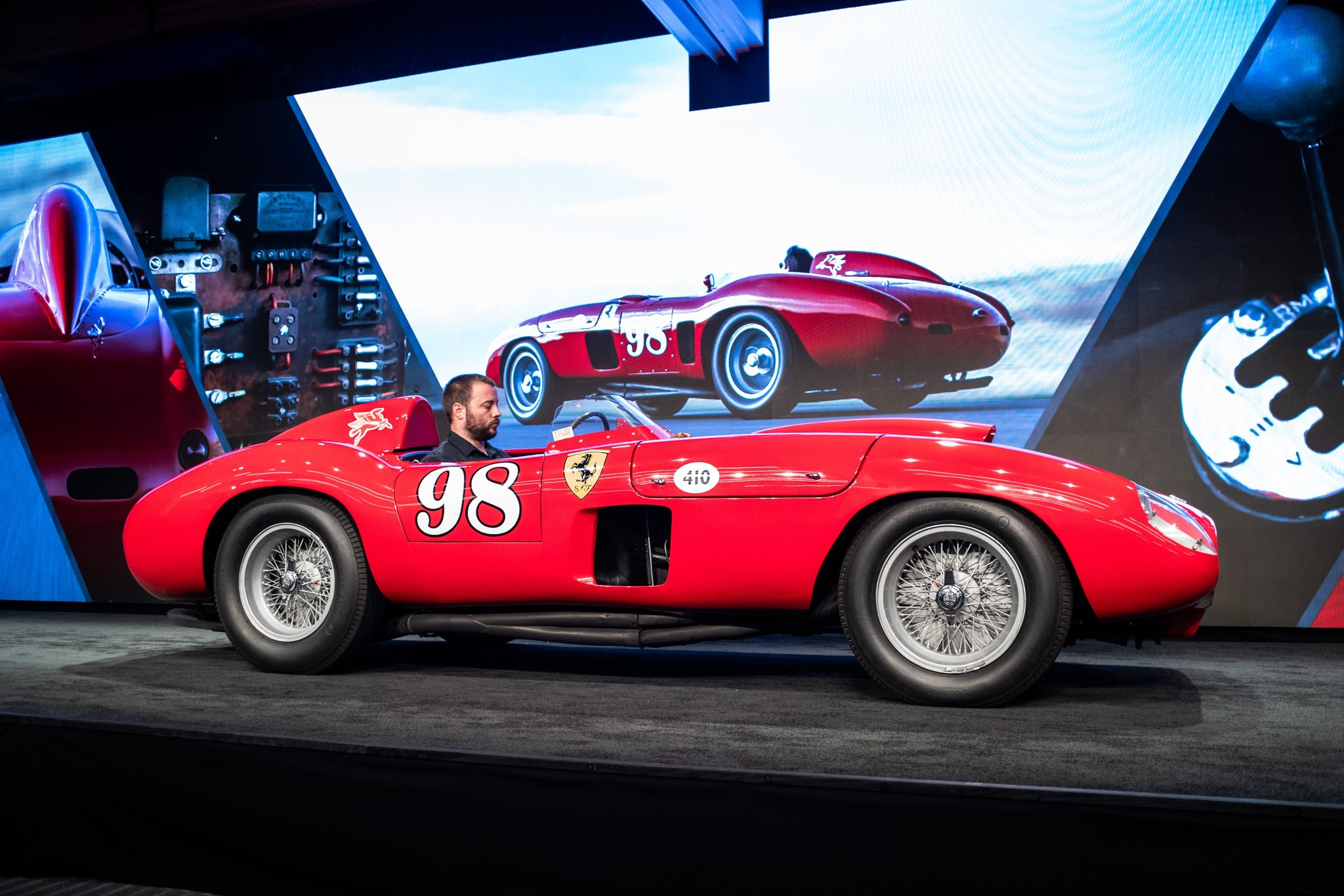 ferrari,  Scaglietti,  410 Sport Spider,  ferrari 410 Sport Spider,  monterey,  dau gia,  rm sotheby,  lamborghini,  dat nhat the gioi,  monterey car week,  Carroll Shelby,  Shelby anh 1