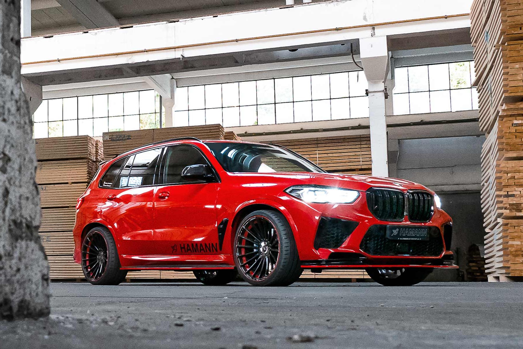 BMW X5 M Competition ham ho voi goi do tu Hamann hinh anh