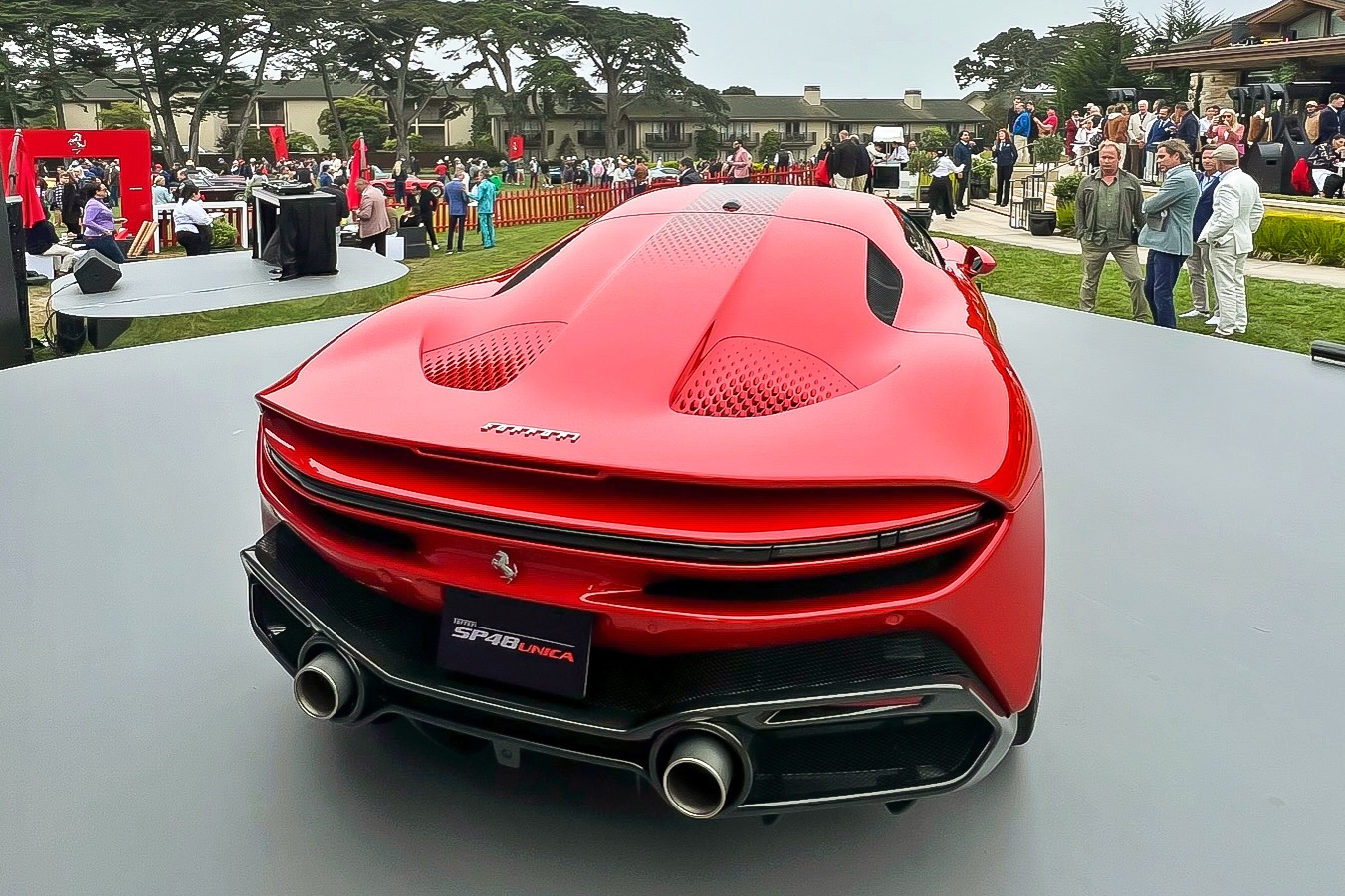 ferrari,  sp48,  sp48 unica,  ferrari sp48 unica,  Special Projects,  ferrari Special Projects,  ferrari sp,  Portfolio Coachbuilding Programme,  f8,  f8 tributo,  f8 spider,  sieu xe,  lamborghini,  Ferrari Omologata,  Ferrari BR20,  Monterey Car Week,  Monterey Car Week 2022 anh 9