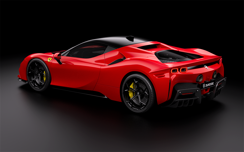 ferrari,  sf90,  sf90 stradale,  ferrari sf90 stradale,  zacoe,  xe do,  xe the thao,  hybrid,  sieu xe,  lamborghini,  mclaren,  aston martin,  bugatti anh 4