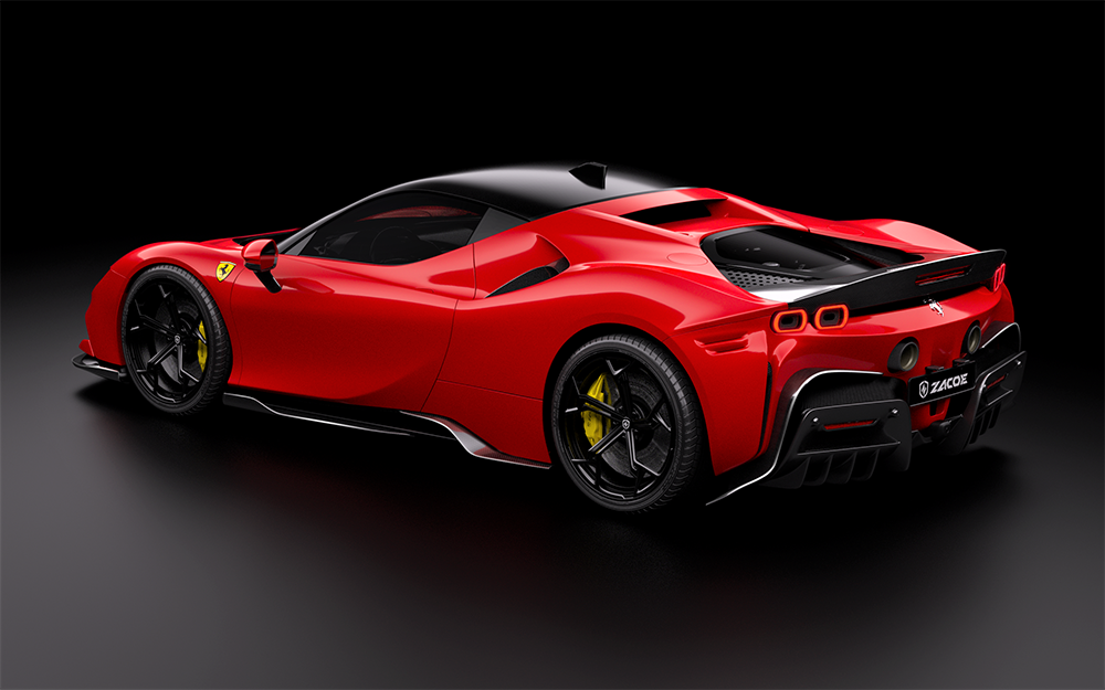 ferrari,  sf90,  sf90 stradale,  ferrari sf90 stradale,  zacoe,  xe do,  xe the thao,  hybrid,  sieu xe,  lamborghini,  mclaren,  aston martin,  bugatti anh 5