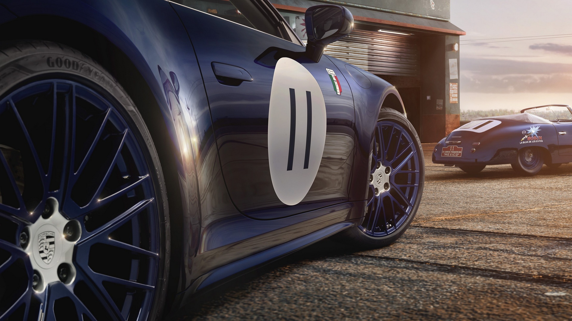 porsche,  porsche 911,  porsche 911 carrera,  911,  911 carrera,  911 Carrera Panamericana Special,  356 S Cabriolet,  porsche 356,  Carrera Panamericana,  phien ban dac biet,  gioi han,  dau gia anh 4