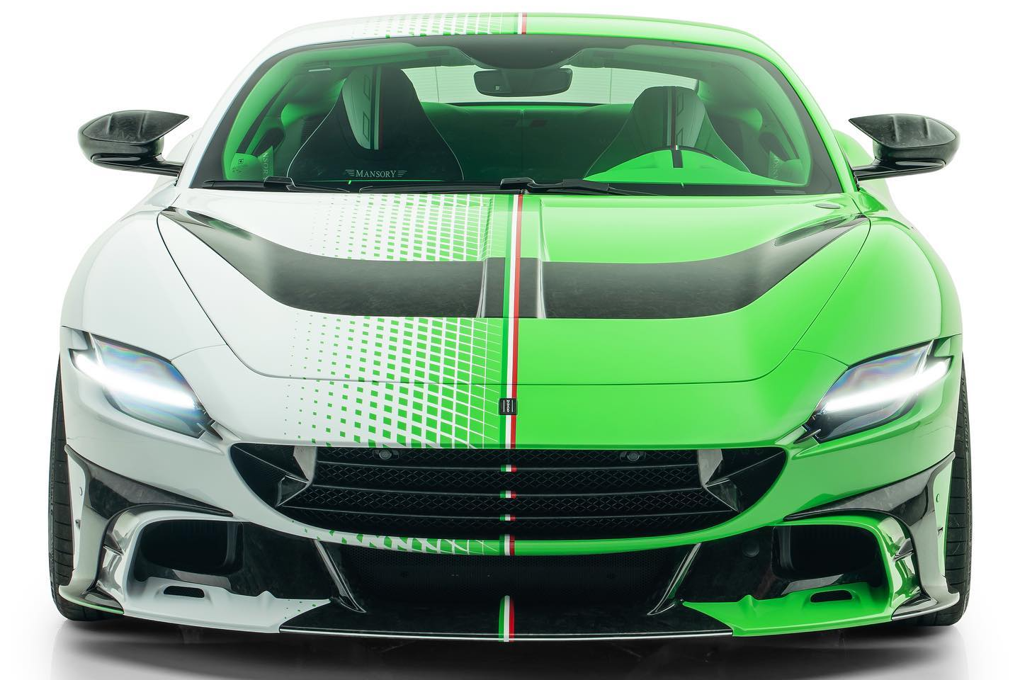 ferrari,  roma,  ferrari roma,  mansory,  Tempesta Verde,  mansory Tempesta Verde,  roma mansory,  mansory roma,  mansory ferrari,  ferrari mansory,  xe do,  sieu xe,  xe the thao,  lamborghini,  mclaren,  pagani,  koenigsegg,  bugatti anh 3
