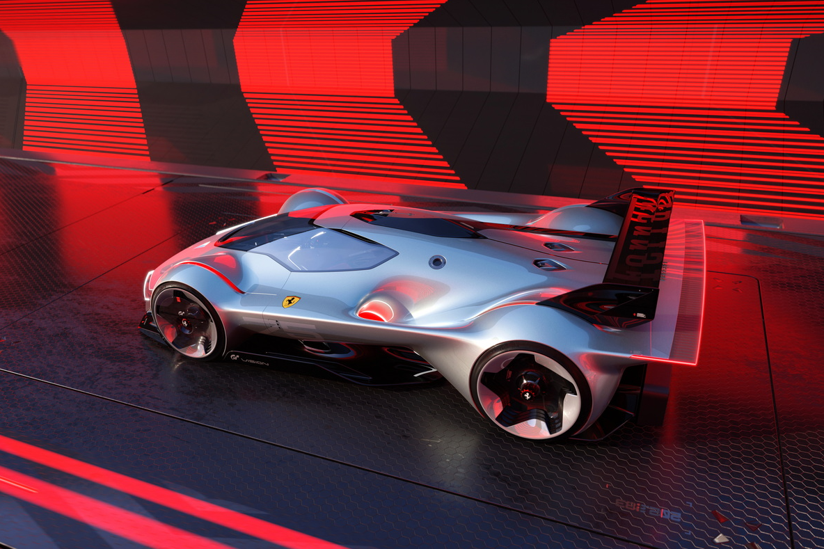 ferrari,  concept,  Vision Gran Turismo,  ferrari Vision Gran Turismo anh 5