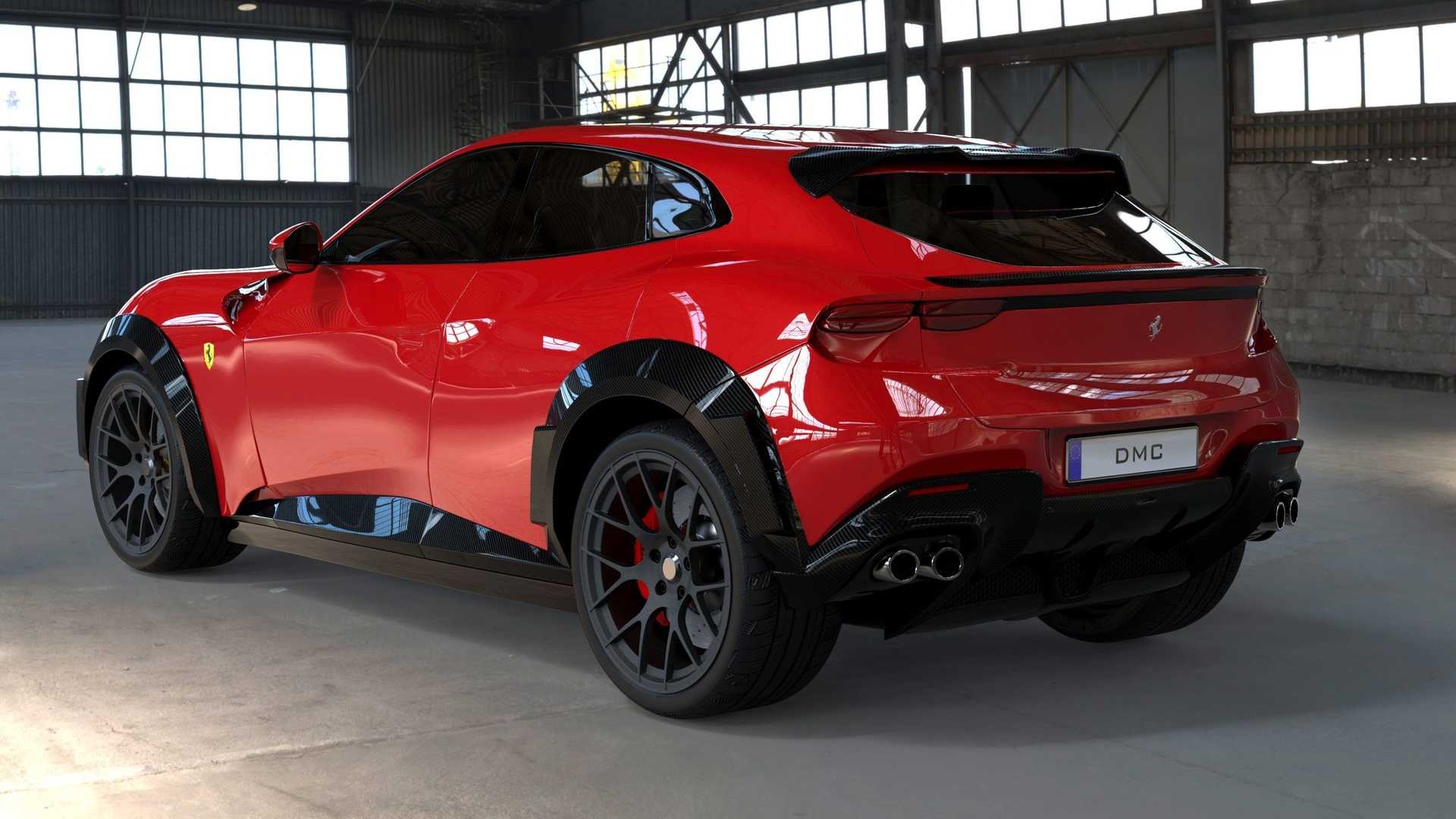 ferrari,  purosangue,  ferrari purosangue,  dmc,  dmc fuego,  purosangue dmc,  ferrari dmc,  xe do,  suv,  sieu xe,  sieu suv,  ferrari purosangue dmc,  fuego,  lamborghini,  urus,  pagani,  bugatti,  koenigsegg,  mclaren,  mansory anh 8