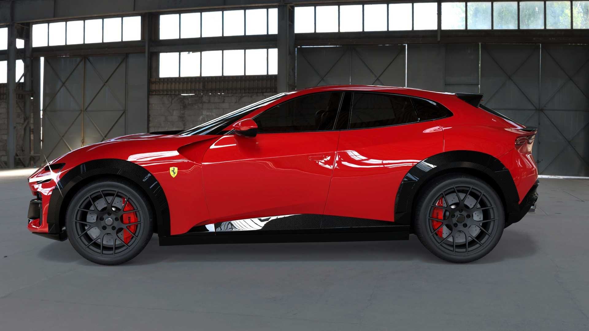 ferrari,  purosangue,  ferrari purosangue,  dmc,  dmc fuego,  purosangue dmc,  ferrari dmc,  xe do,  suv,  sieu xe,  sieu suv,  ferrari purosangue dmc,  fuego,  lamborghini,  urus,  pagani,  bugatti,  koenigsegg,  mclaren,  mansory anh 7