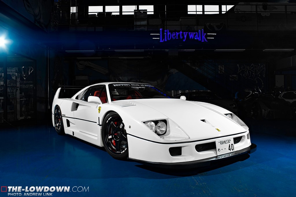 ferrari,  f40,  ferrari f40,  liberty walk,  xe do,  widebody,  ferrari f40 widebody,  f40 widebody,  f40 liberty walk,  ferrari liberty walk anh 3