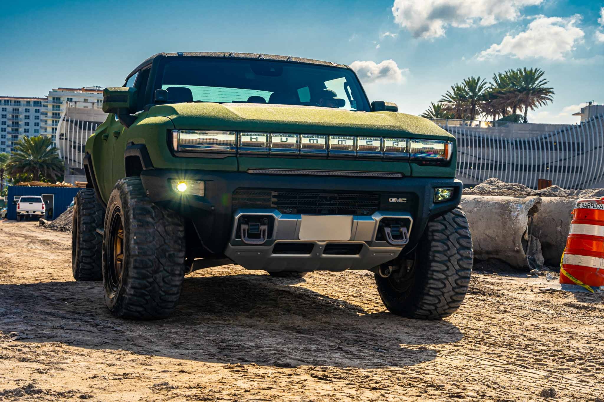 gmc,  hummer,  hummer ev,  xe dien,  hummer ev edition 1,  South Florida Custom,  xe do,  ban tai,  pickup,  suv,  SoFlo Strikeforce anh 12