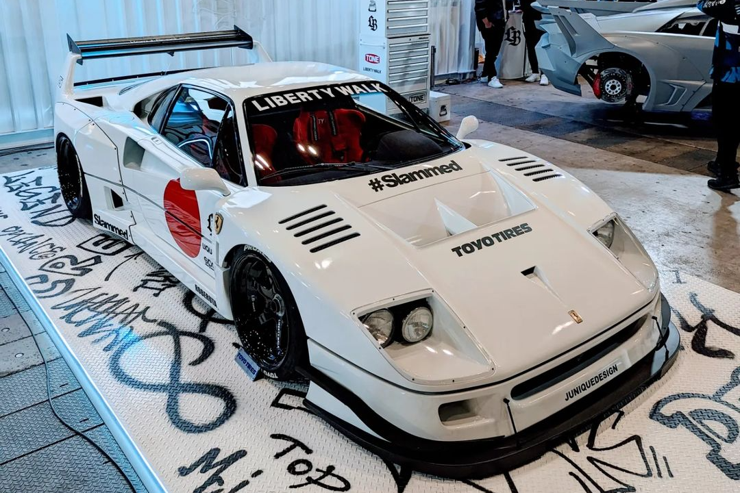 Ban do than rong cua sieu xe Ferrari F40 hinh anh
