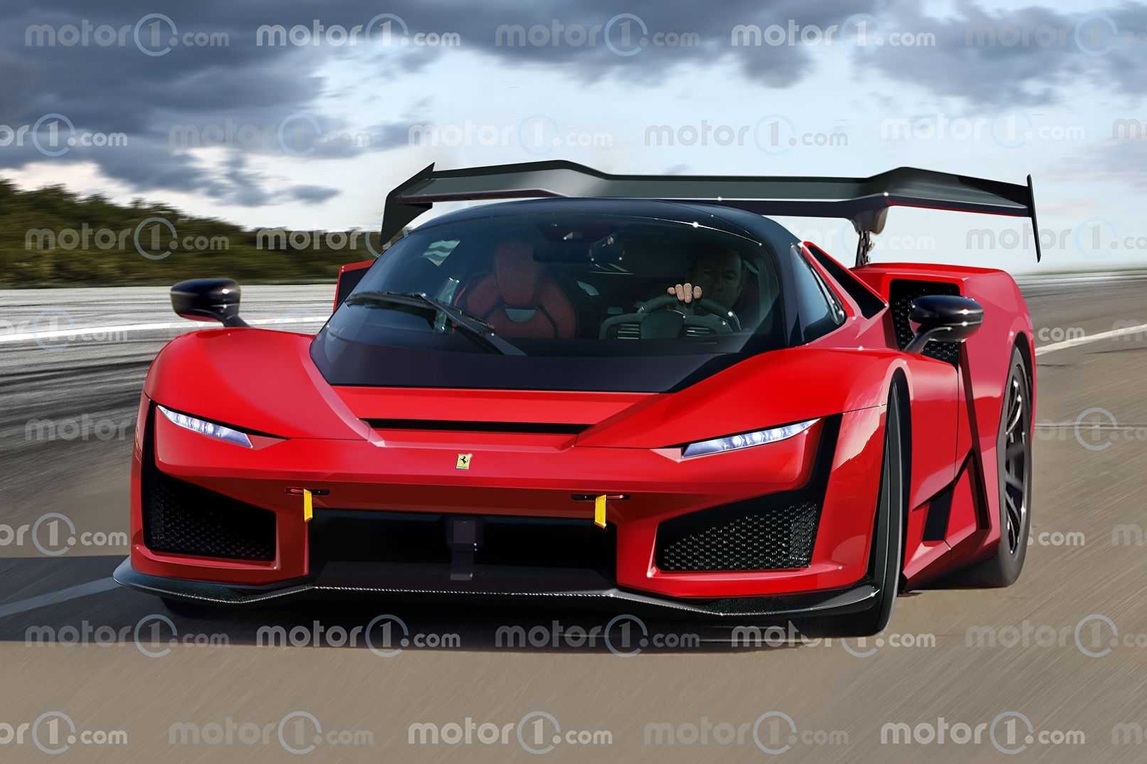 Hypercar thay the LaFerrari dang duoc thu nghiem hinh anh