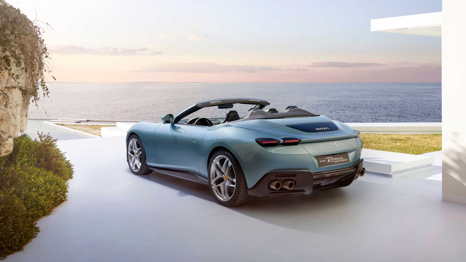 ferrari,  roma,  ferrari roma,  roma spider,  ferrari roma spider,  sieu xe,  xe mui tran,  xe the thao,  lamborghini,  mclaren aston martin,  porsche,  mercedes,  bmw,  audi,  bugatti,  koenigsegg,  pagani anh 2