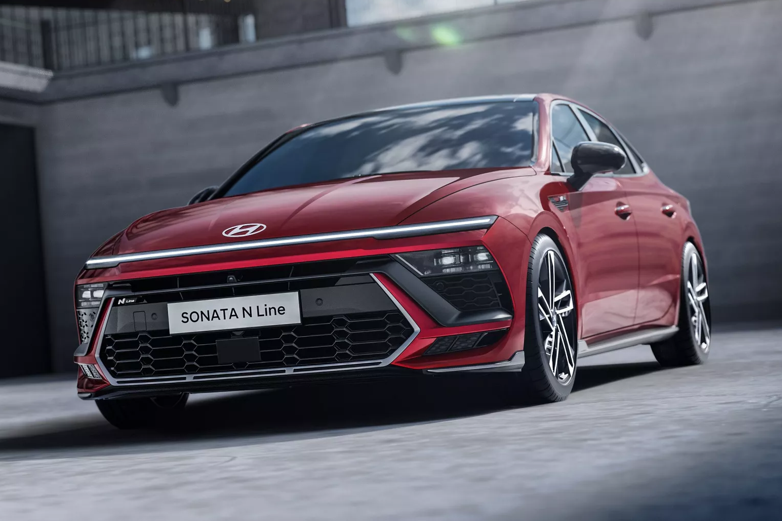 Hyundai Sonata 2024 duoc trang bi dan dong 4 banh hinh anh