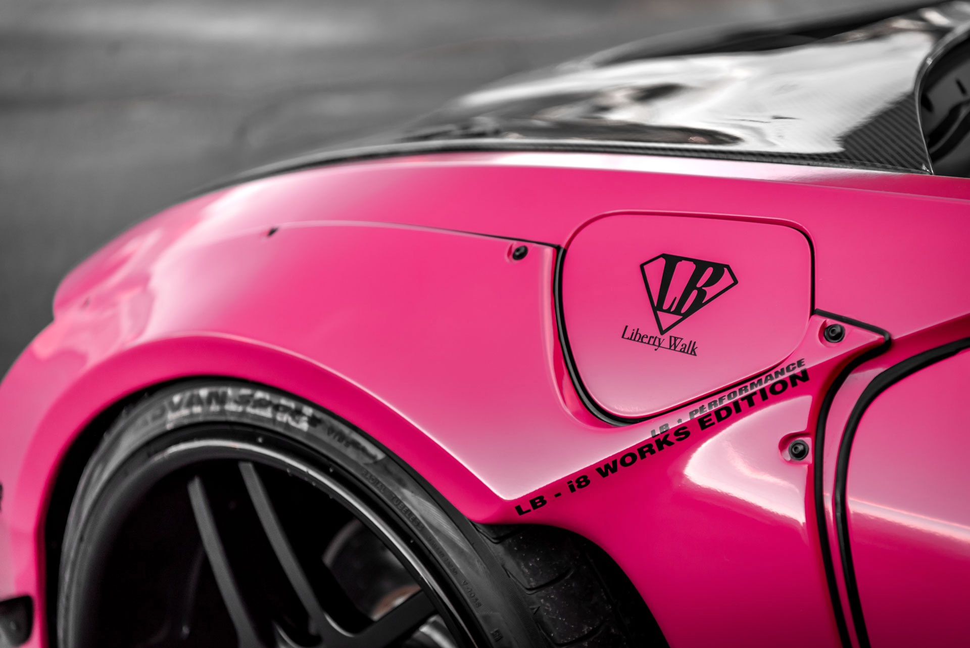 bmw,  bmw i,  bmw i8,  liberty walk,  BMW i8 LB Works,  LB Works,  than rong,  do than rong,  xe do,  widebody,  lbwk,  sieu xe,  bmw i8 liberty walk,  xe dien,  hybrid anh 16