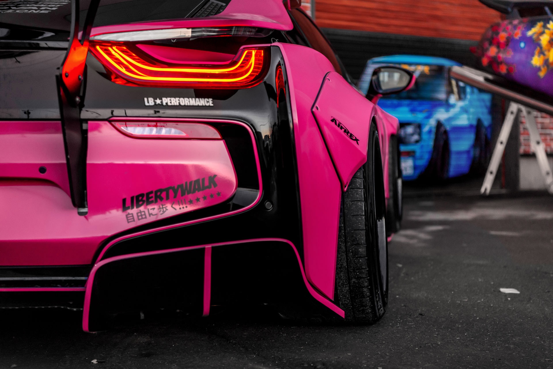 bmw,  bmw i,  bmw i8,  liberty walk,  BMW i8 LB Works,  LB Works,  than rong,  do than rong,  xe do,  widebody,  lbwk,  sieu xe,  bmw i8 liberty walk,  xe dien,  hybrid anh 8