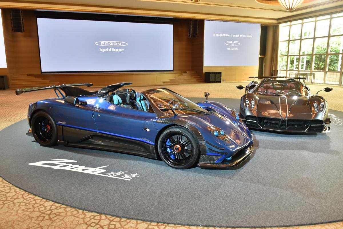 Pagani Zonda Kiryu xuat hien tai su kien dac biet o Singapore hinh anh