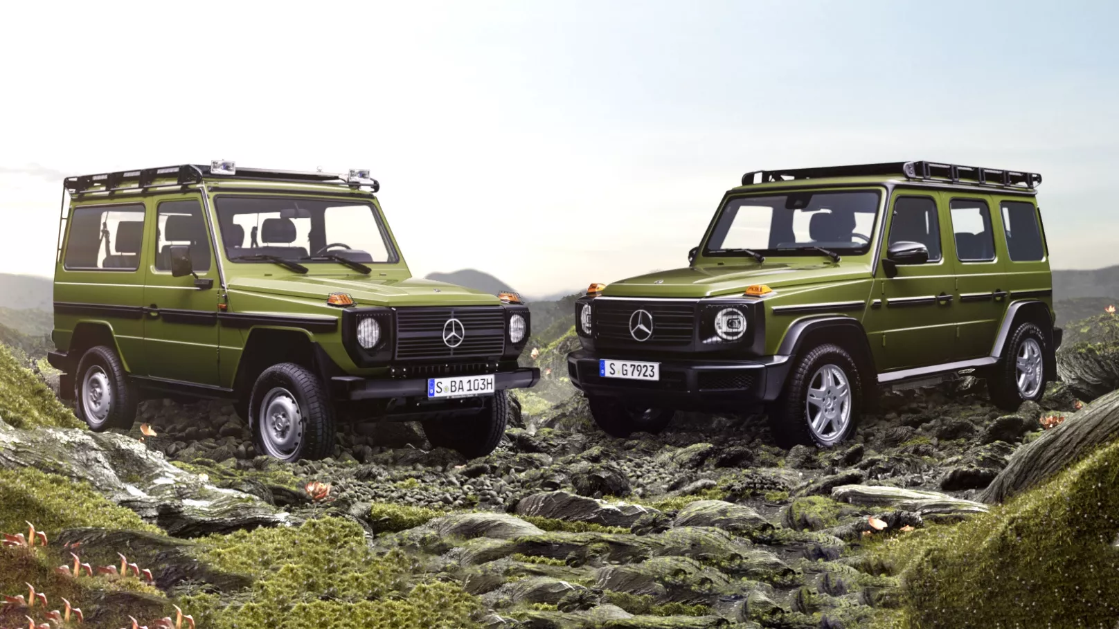 mercedes,  benz,  mercedes-benz,  g-class,  g500,  g 500,  g63,  g 63,  mercedes-amg,  amg,  suv,  off-road,  dia hinh,  land rover,  defender,  ky niem,  phien ban dac biet anh 1