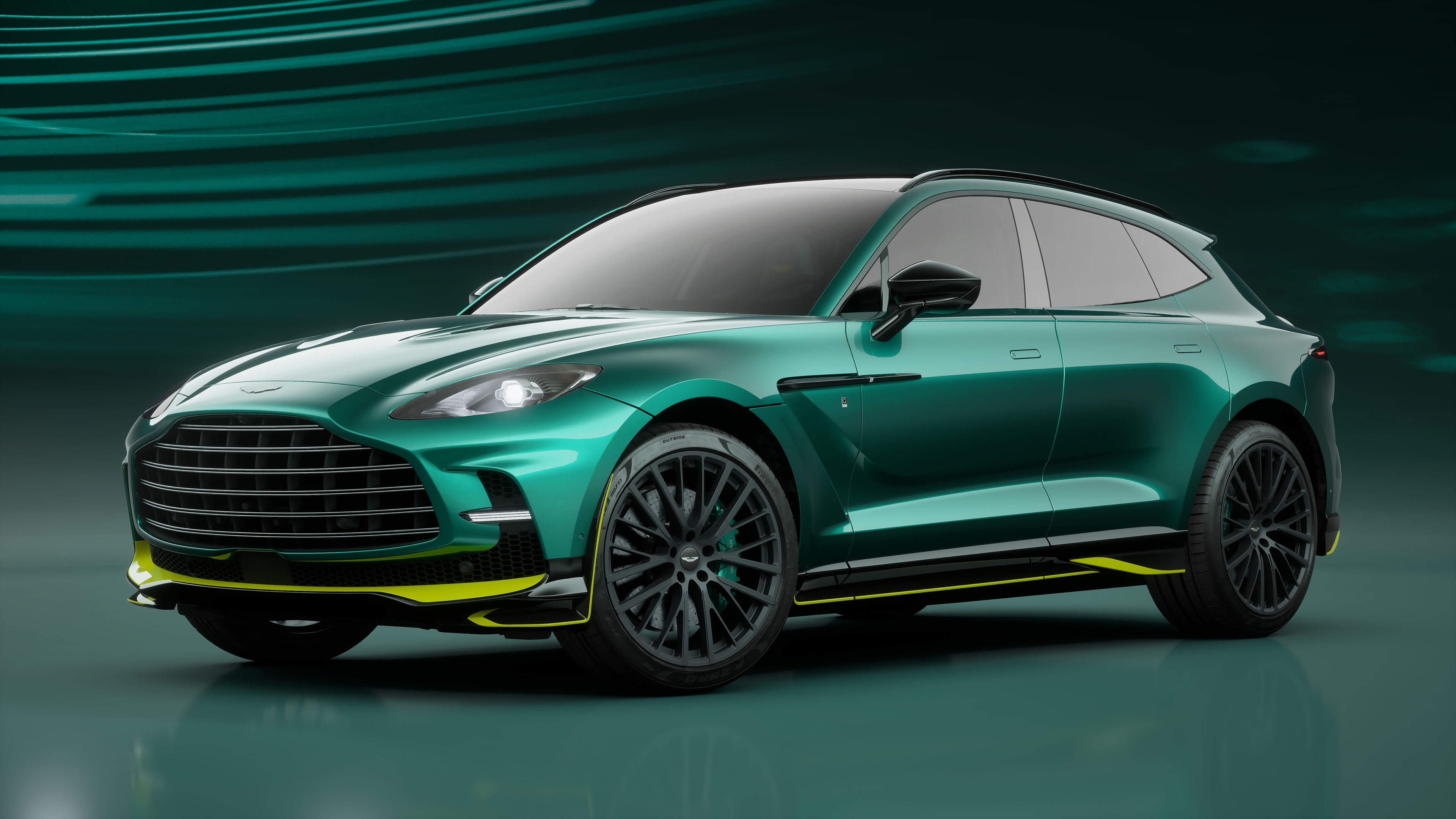 Aston Martin DBX707 AMR23 - sieu SUV mang phong cach xe dua F1 hinh anh