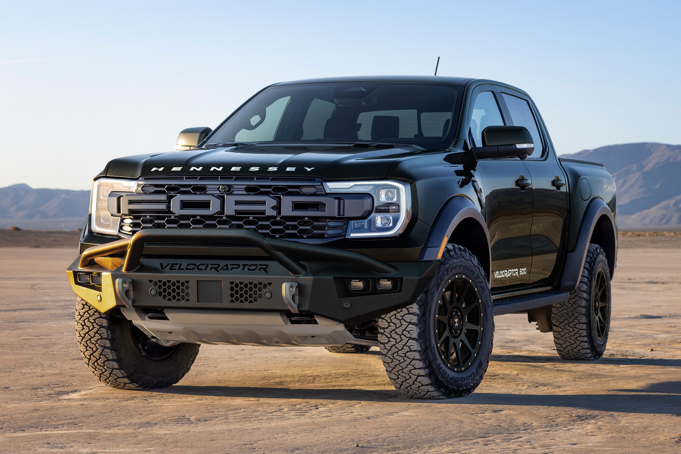 Ford Ranger Raptor manh hon 500 ma luc voi goi do Hennessey hinh anh