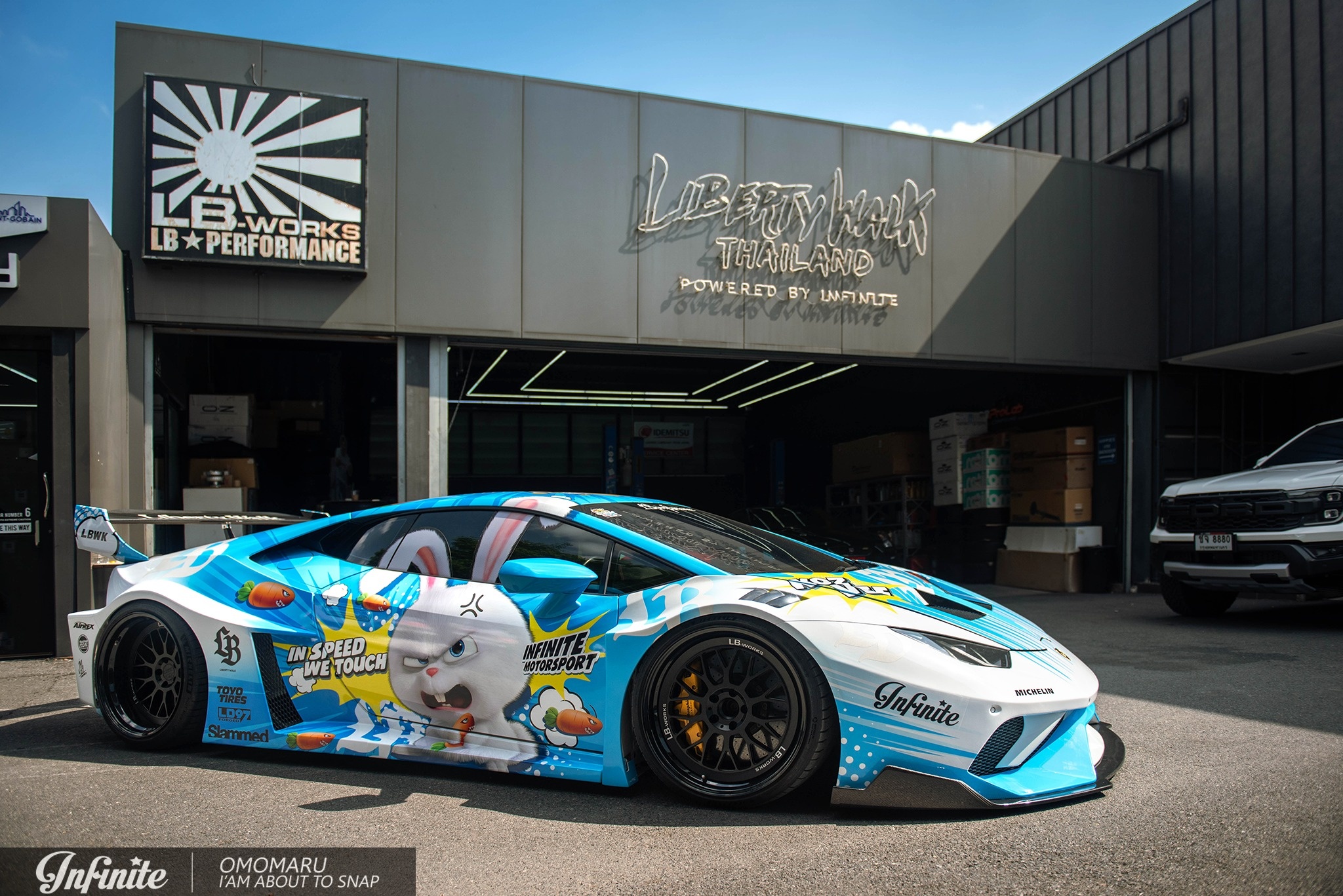 sieu xe,  lamborghini,  huracan,  liberty walk,  xe do,  than rong,  snowball,  Secret Life of Pets,  LB-Silhouette WORKS GT,  ferrari,  mclaren,  porsche,  maserati,  aston martin,  amg,  pagani,  koenigsegg,  bugatti,  thai lan anh 12