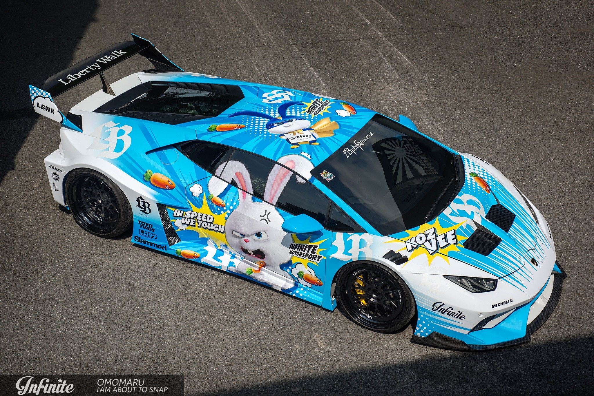 sieu xe,  lamborghini,  huracan,  liberty walk,  xe do,  than rong,  snowball,  Secret Life of Pets,  LB-Silhouette WORKS GT,  ferrari,  mclaren,  porsche,  maserati,  aston martin,  amg,  pagani,  koenigsegg,  bugatti,  thai lan anh 10