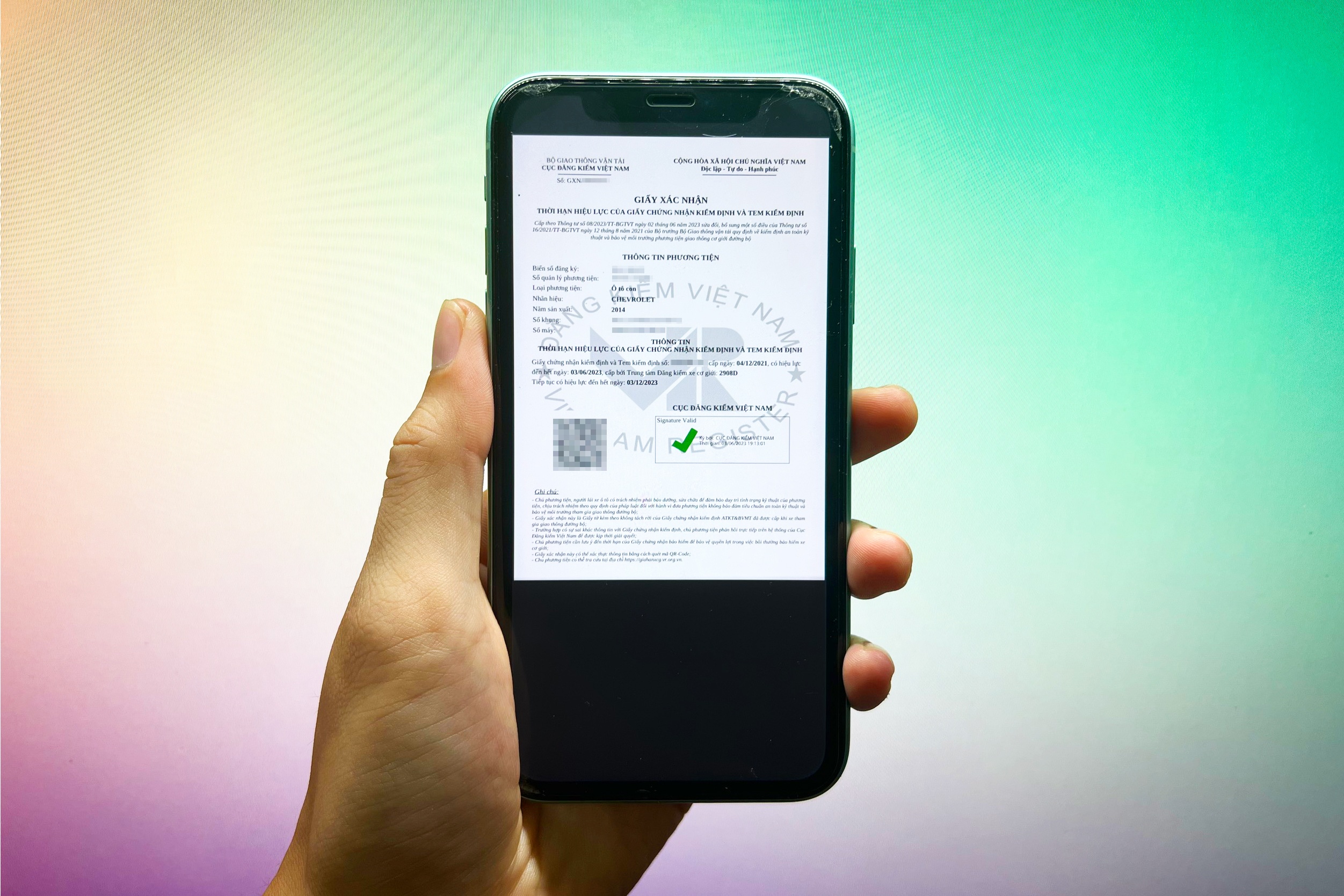 Ly do nhieu chu xe chua the tai giay xac nhan gia han dang kiem hinh anh