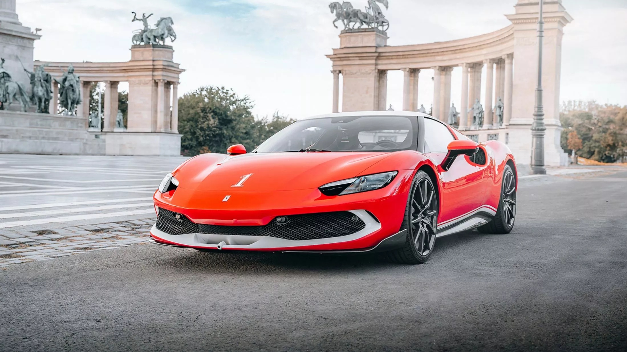 ferrari,  sieu xe,  296,  ferrari 296,  296 gtb,  ferrari 296 gtb,  f1,  xe dua f1,  Michael Schumacher,  hungary,  hungaroring anh 1