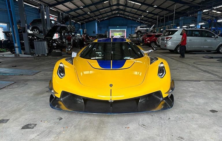 Chiec Koenigsegg Jesko dau tien tai Singapore hinh anh