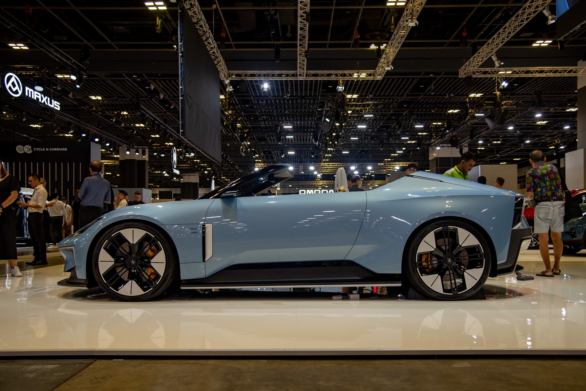 singapore,  singapore motor show,  singapore motor show 2024,  mercedes-benz,  audi,  bmw,  xe dien,  ev,  hybrid,  hyundai,  polestar,  suzuki,  jimny,  mg,  cyberster,  kia,  ioniq 5,  kia ev9,  lexus,  lbx anh 46