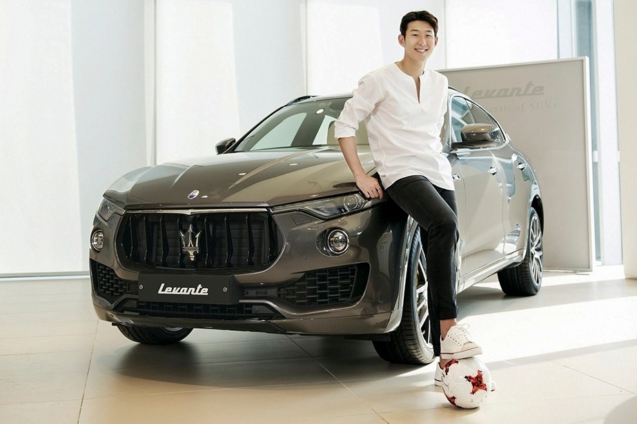 Dan xe the thao cua Son Heung-min va Lee Kang-in hinh anh