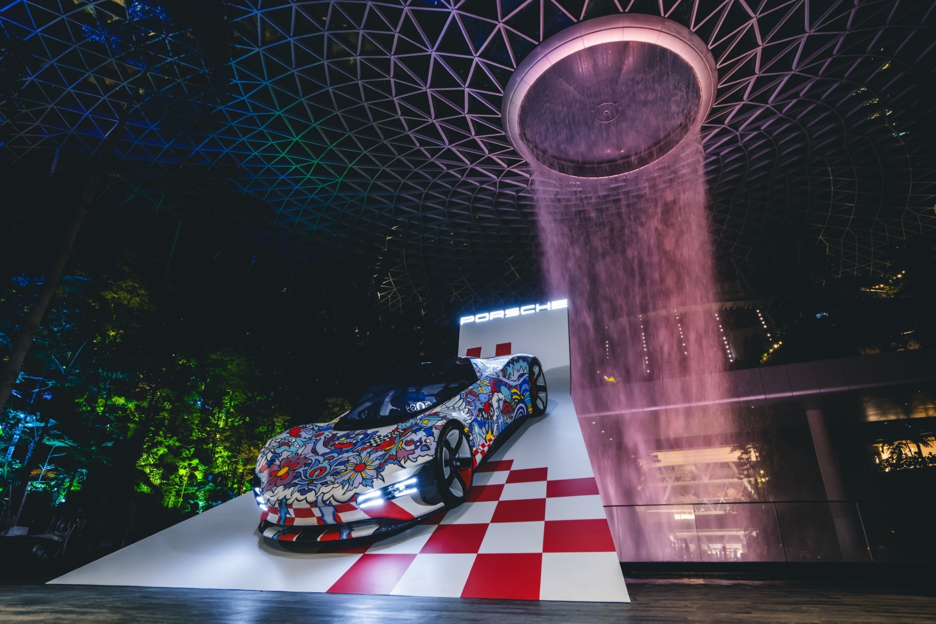 porsche,  singapore,  Porsche Vision Gran Turismo,  Porsche 911 GT3 R,  Porsche Vision Renndienst,  concept,  xe concept anh 9