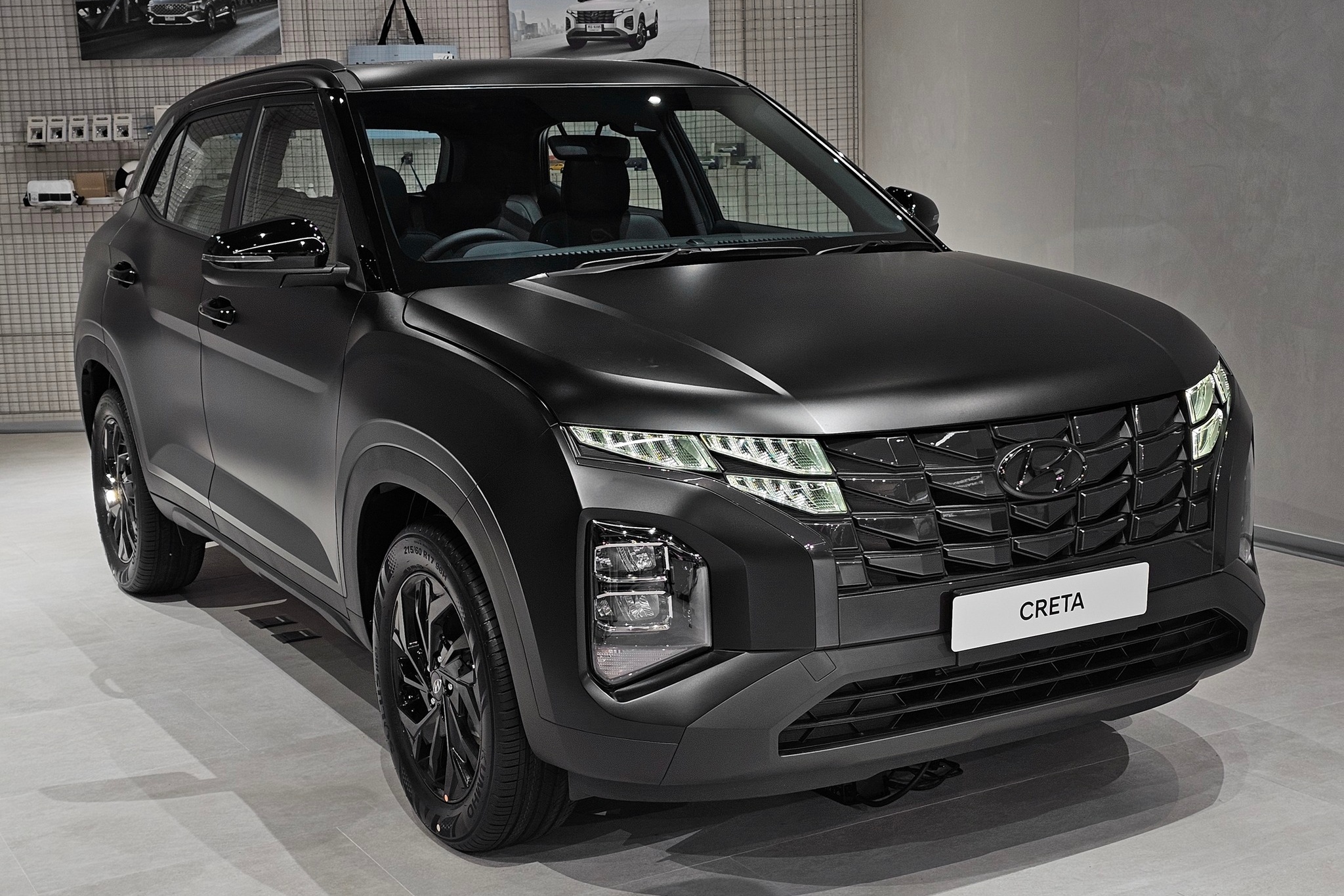 Hyundai Creta Alpha lo dien voi mau son mo an tuong hinh anh