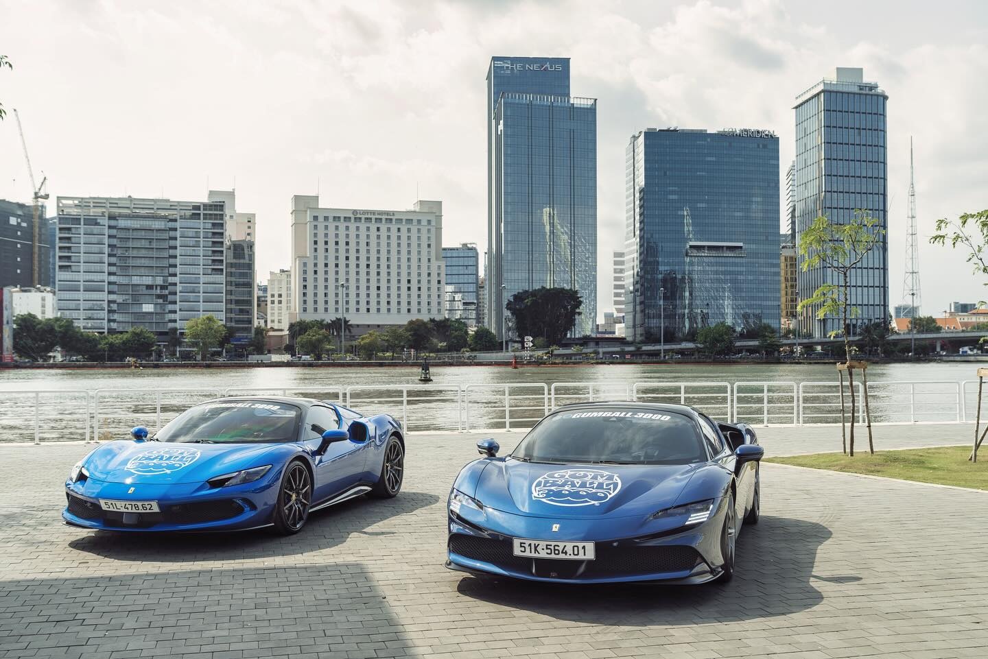 gumball 3000,  cuong do la,  nguyen quoc cuong,  dang le nguyen vu,  sieu xe,  campuchia,  bugatti,  mclaren,  lamborghini,  ferrari anh 9