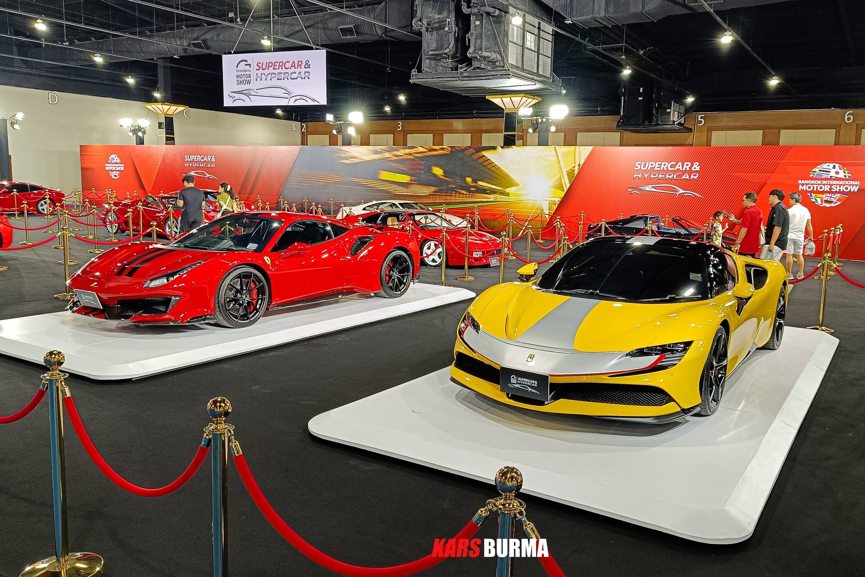 Man nhan loat sieu xe tai trien lam oto Bangkok hinh anh