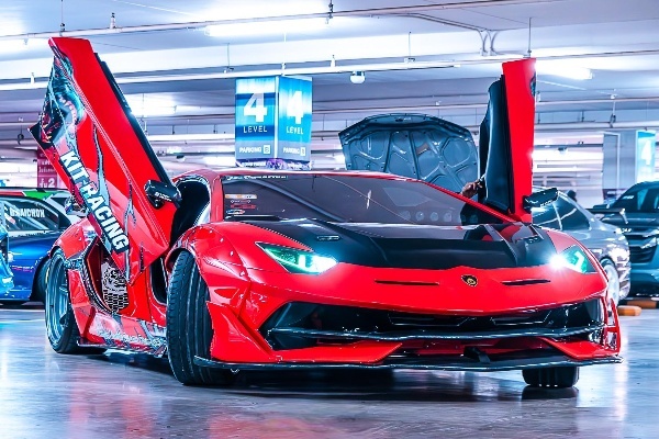 Chiec Lamborghini Aventador SVJ dac biet do tu Toyota Crown hinh anh