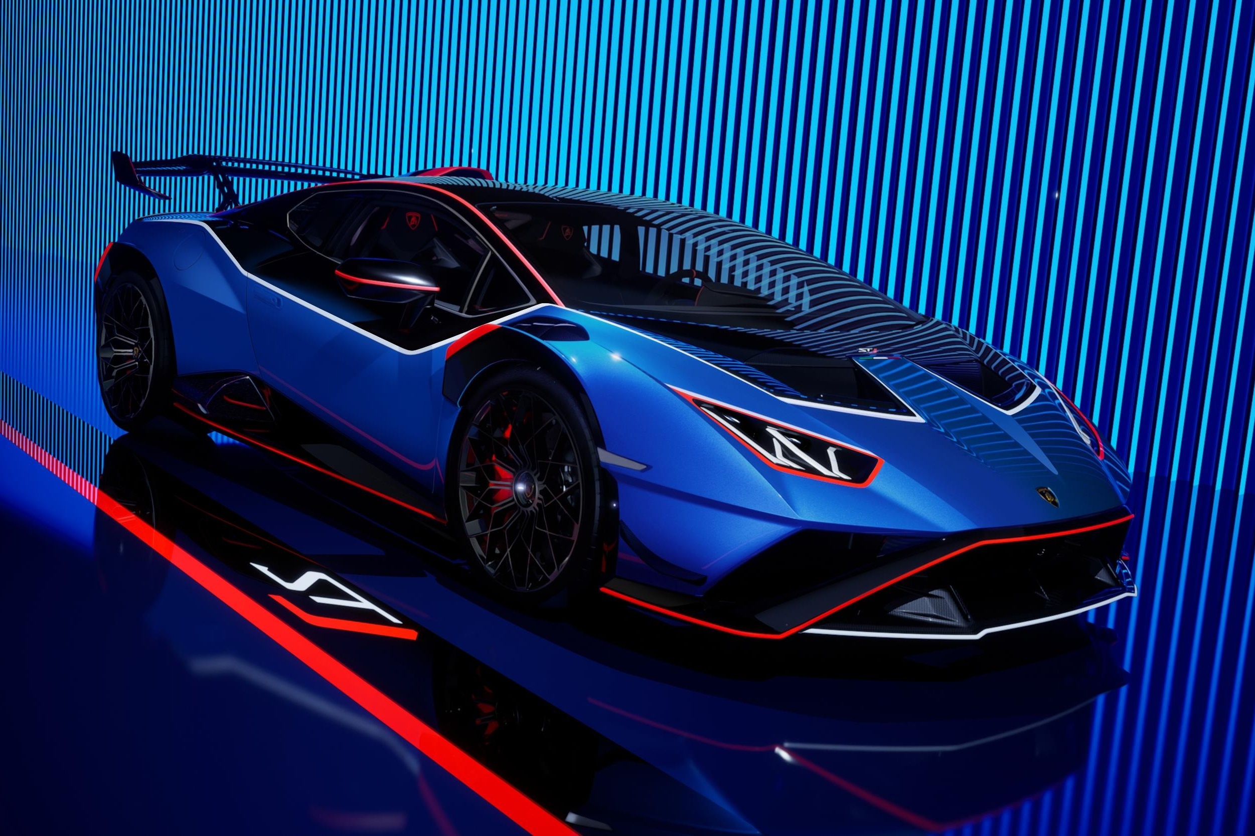 Lamborghini Huracan STJ - loi tam biet dong co V10 hut khi tu nhien hinh anh