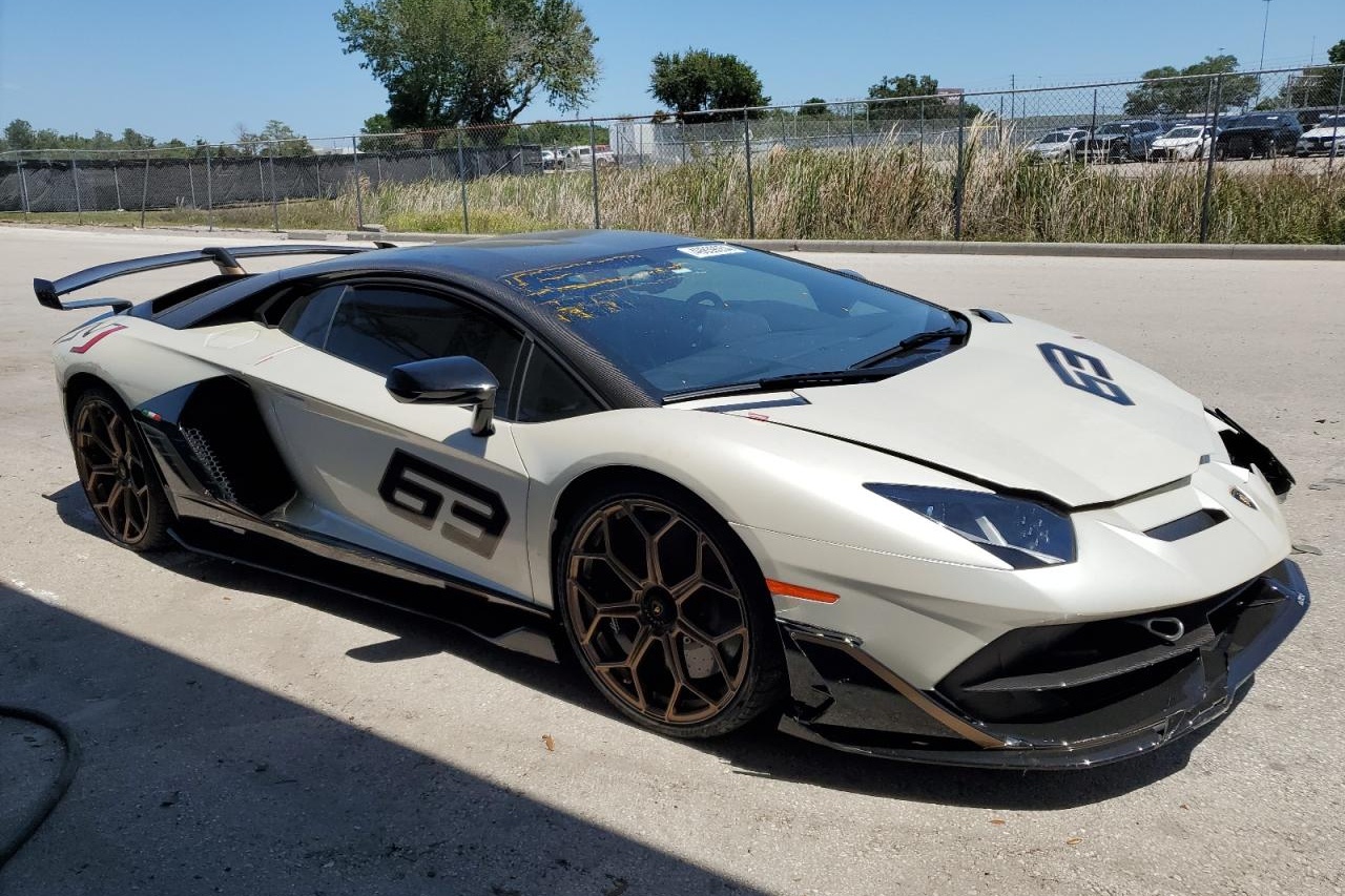 Siêu Xe Lamborghini Aventador Svj 63 Vỡ Nát được đấu Giá - Ôtô - Znews.vn