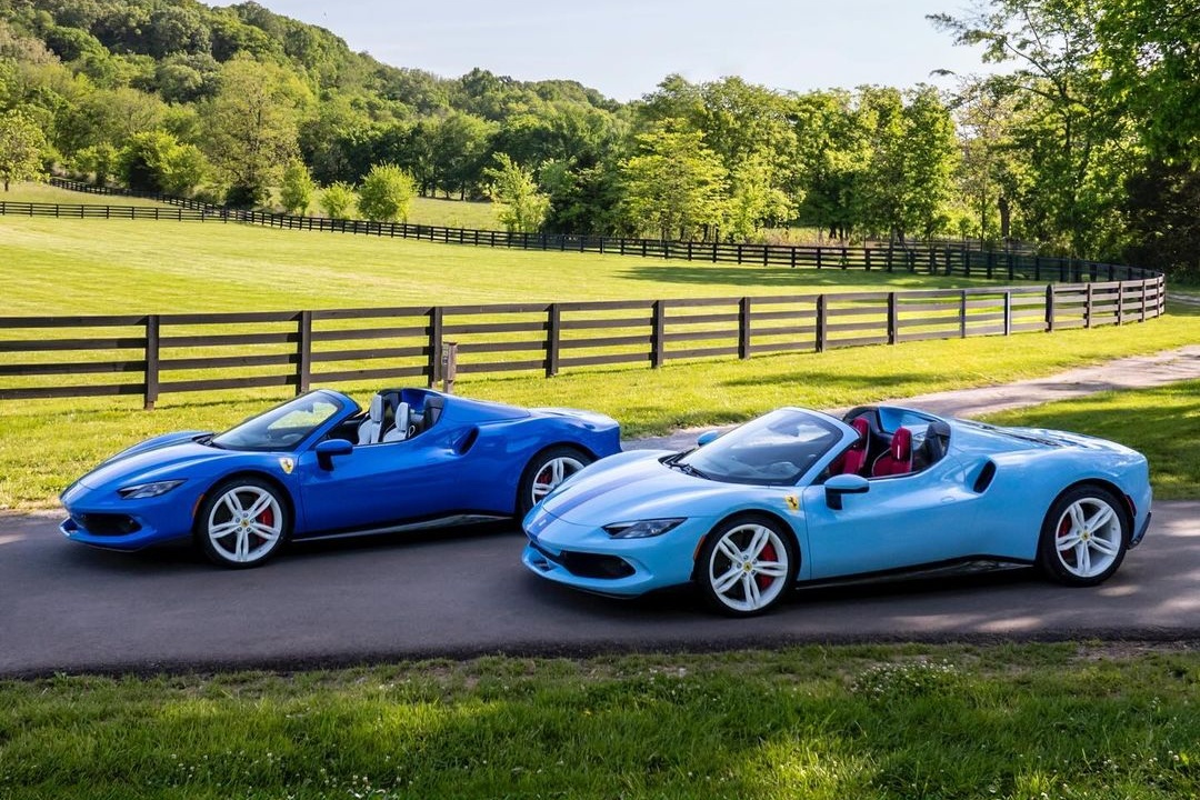 ferrari,  f1,  sf-24,  296 gts,  miami gp,  miami ferrari,  Assetto Fiorano,  296 gtb,  sieu xe,  Scuderia Ferrari,  hp,  Charles Leclerc,  Carlos Sainz anh 2