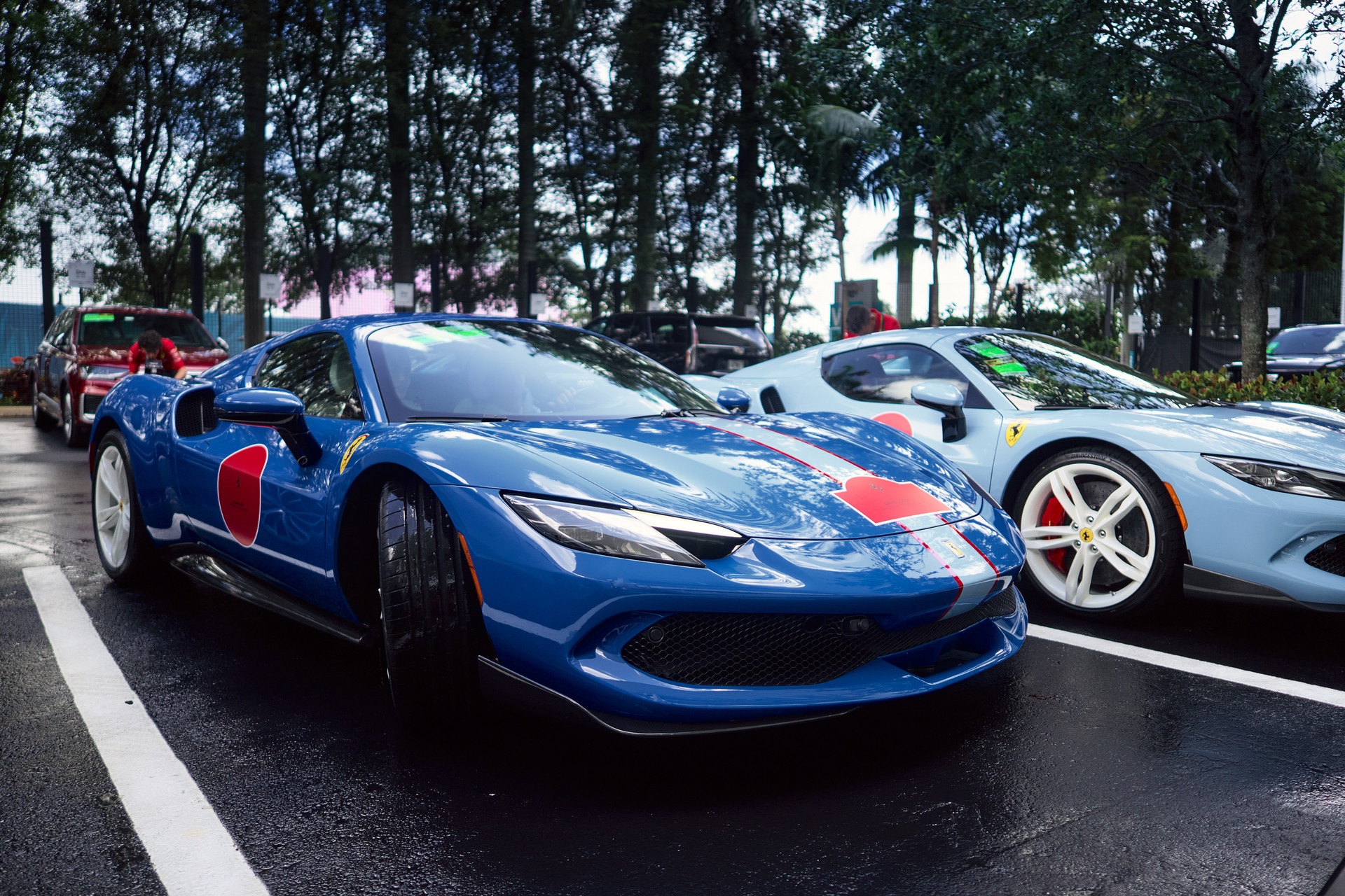 ferrari,  f1,  sf-24,  296 gts,  miami gp,  miami ferrari,  Assetto Fiorano,  296 gtb,  sieu xe,  Scuderia Ferrari,  hp,  Charles Leclerc,  Carlos Sainz anh 13
