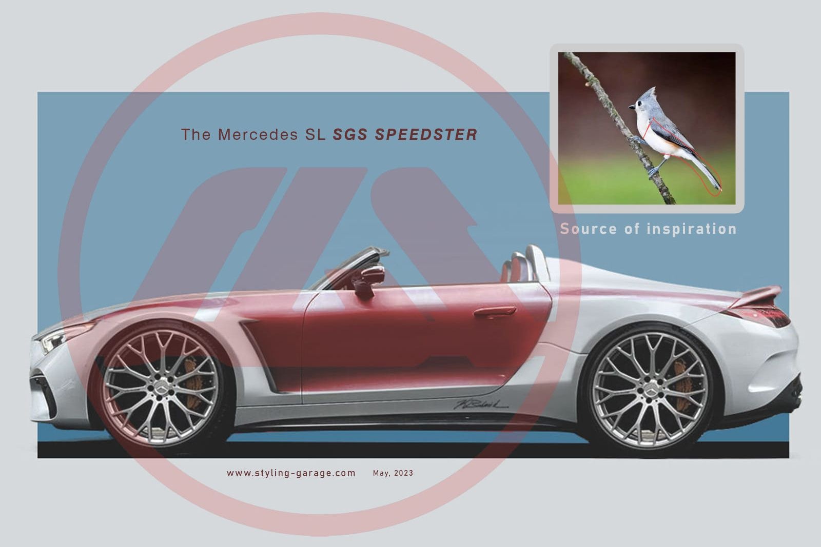 Sieu pham Mercedes-AMG SL Speedster Mythos sap ra mat hinh anh
